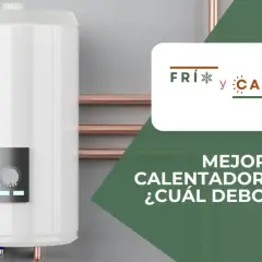 Calentador a gas blanco. Guía para elegir entre calentador estanco y atmosférico.