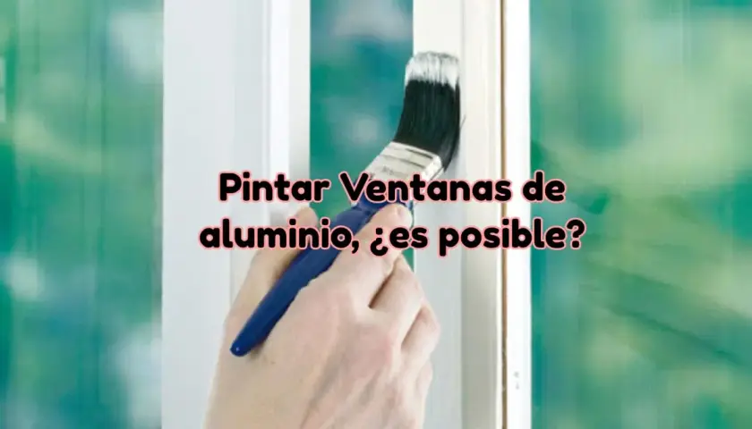 Pintar ventanas de aluminio sin lijar es posible. Mano aplica pintura blanca a un marco de ventana.
