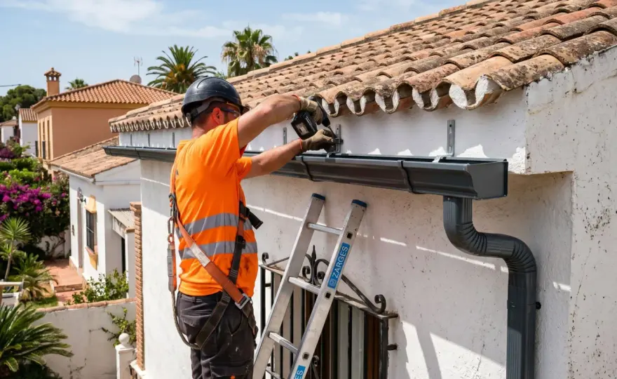 Instalación de canalones - Evita errores y protege tu casa