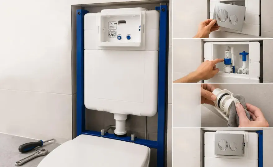 Váter pierde agua - Repara la fuga y ahorra dinero