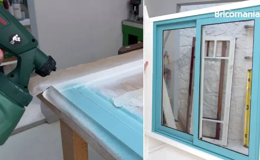 Cómo pintar ventanas de aluminio - Guía completa