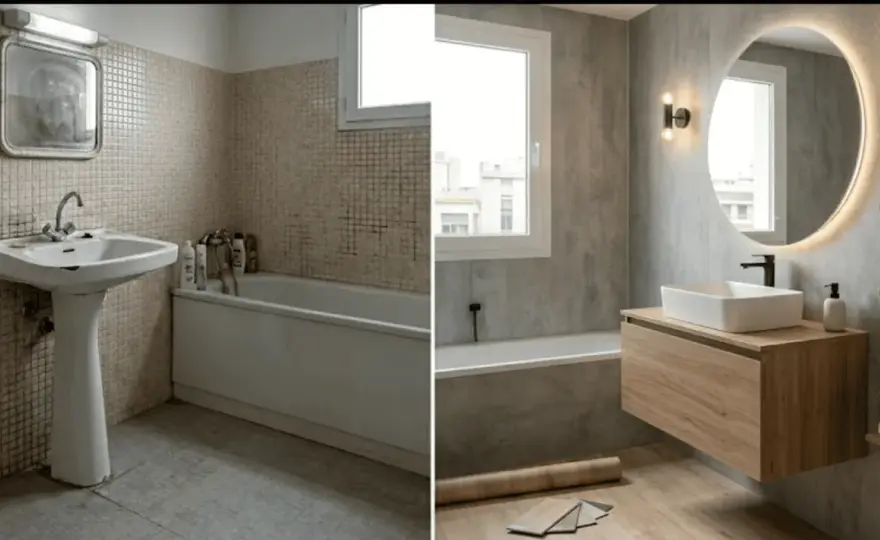 Renovar baño sin obra - ¿Qué funciona y cuánto cuesta?