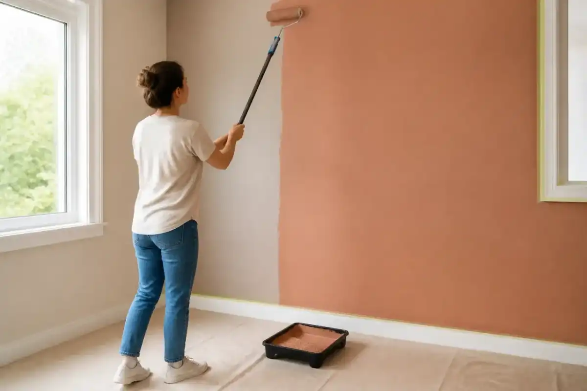 Cómo pintar paredes sin marcas y con un acabado duradero