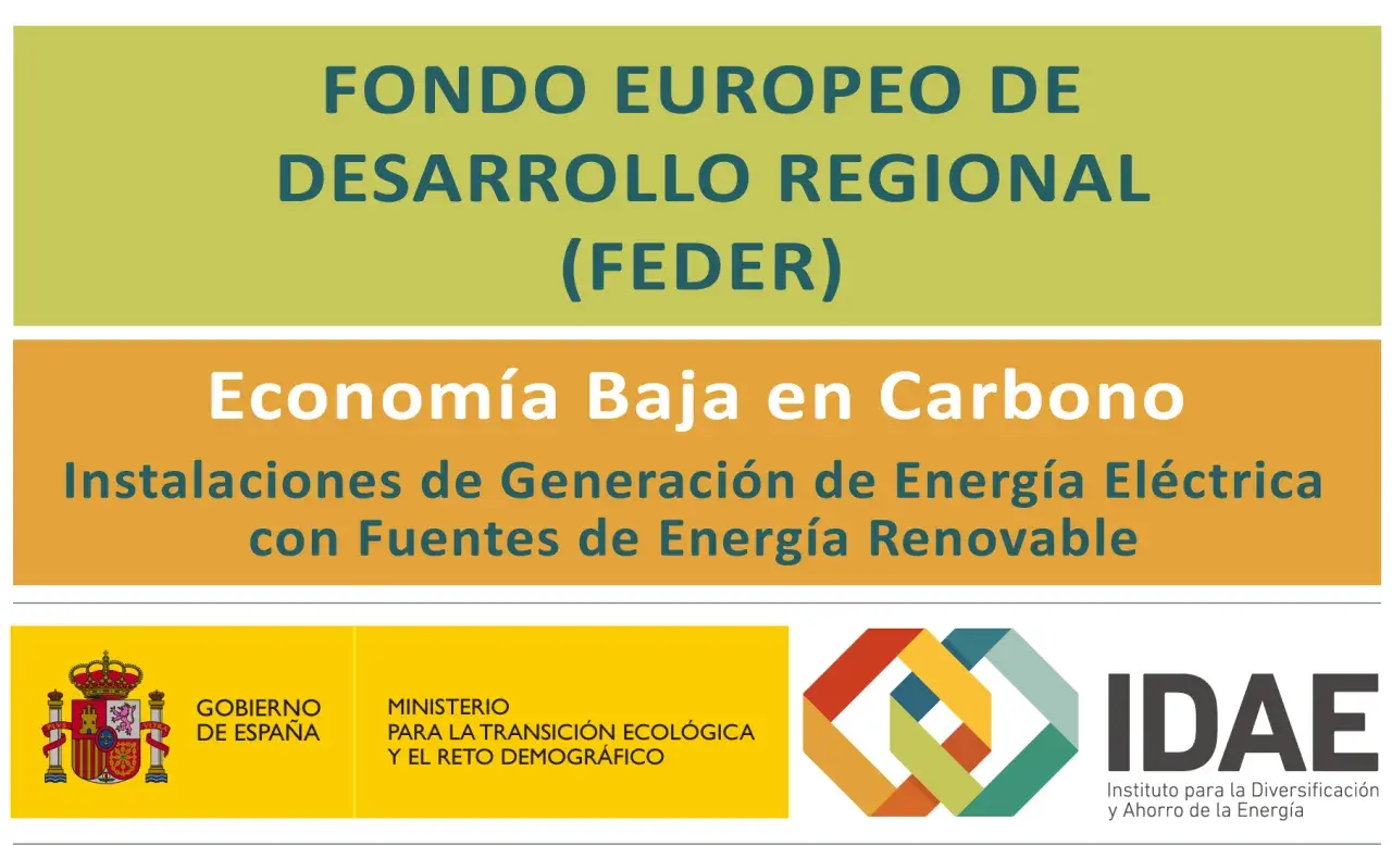 Fondo Europeo de Desarrollo Regional (FEDER) promueve la economía baja en carbono y la generación de energía eléctrica renovable. Busca subvenciones eficiencia energética Castilla y León.